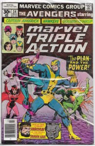 Marvel Triple Action #34 FR (rep. Avengers 42) Thomas/Buscema, Scarlet Witch