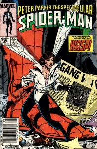 The Spectacular Spider-Man #105 Newsstand Edition (1985) Spider-Man