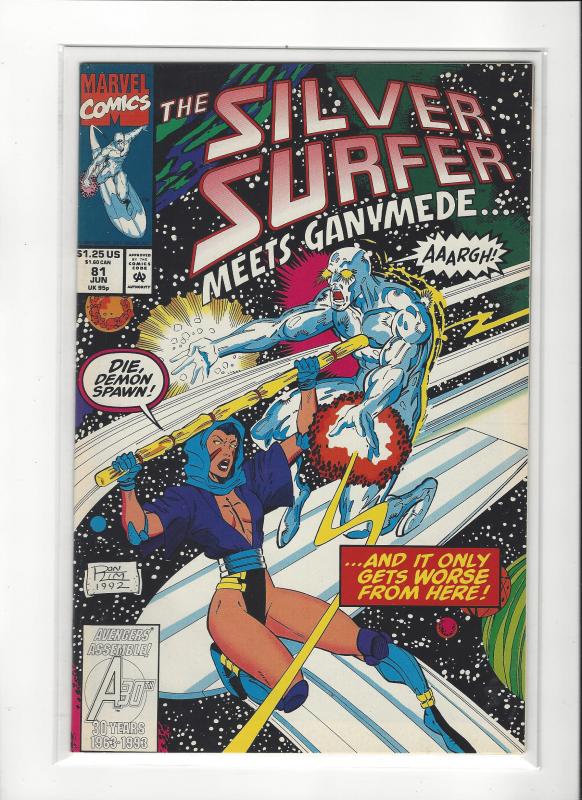 Silver Surfer #81 Marvel Comics Ron Lim NM