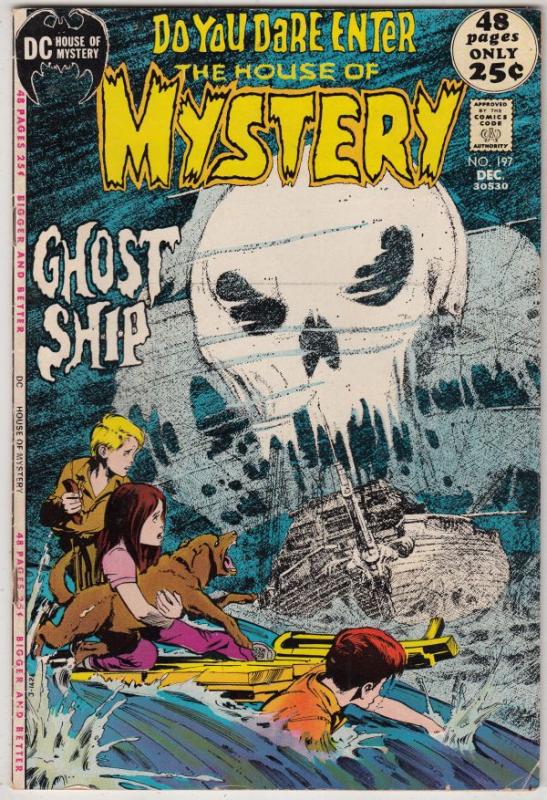 House of Mystery #197 (Dec-71) VG+ Affordable-Grade Cain