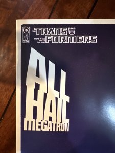 The Transformers: All Hail Megatron #4 Variant Cover (2008)