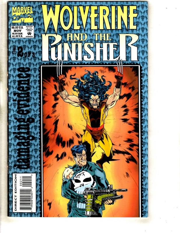 9 Marvel Comics Wolverine Punisher # 1 2 3 + Tiger # 1 + Snikt # 1 2 3 4 5 CR58