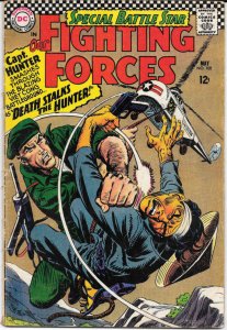 OUR FIGHTING FORCES #100, VG+, Capt Hunter, Death, 1954 1966, more in store