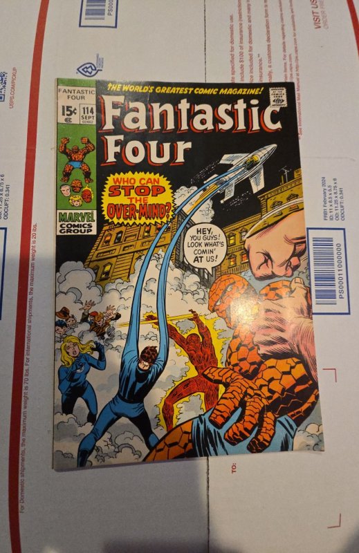 Fantastic Four #114 (1971)Who can stop the overmind