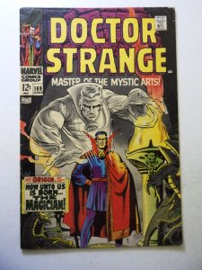 Doctor Strange #169 (1968) VG Cond indentations fc, small moisture stains bc