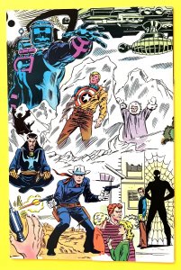 MARVEL SAGA 1 WRAP-AROUND COVER (1985)