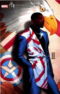 Captain America (2023) #750 NM C.F. Villa Hellfire Gala Falcon Variant Cover