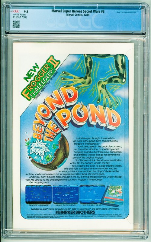 Marvel Super Heroes Secret Wars #8 (1984) CGC 9.8!