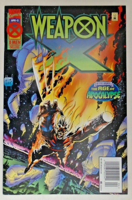 *Weapon X ('95, 1st series; of 4) #1-4  4 HIGH Grade books!