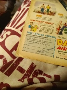 #131 DC Comics December 1958 The Rainbow Blackhawks Scifi Cover Silver Age Book