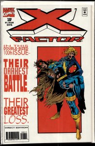 X-Factor #100 Direct Edition - Deluxe Red Foil Cover (1994) X-Factor