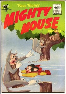 Mighty Mouse #67 1955-glossy -painted cover-FN-