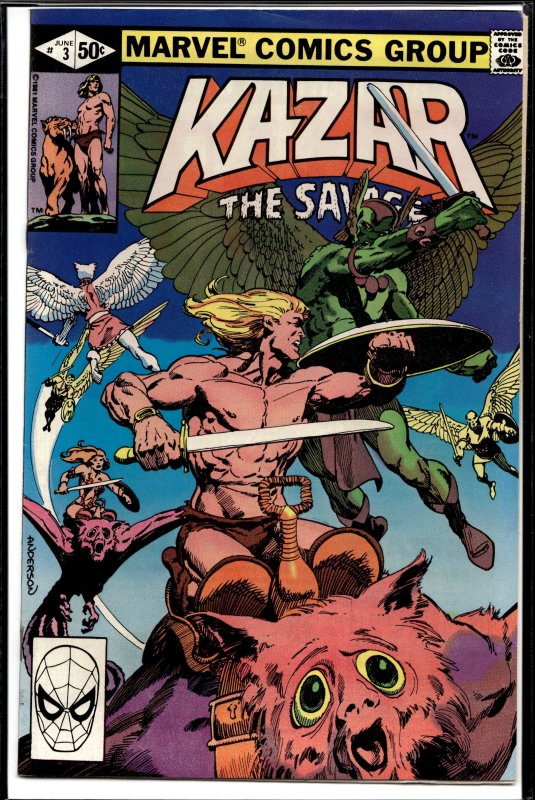 Ka-Zar the Savage #3 (1981) Ka-Zar