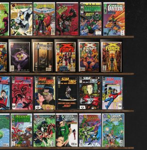 Huge Lot 140+ Comics with Green Lantern, X-Factor, X-Force, Sun Devils & More!