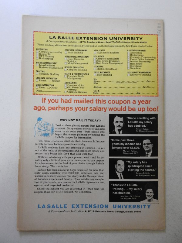 Warlock #1 (1972) FN- Condition! moisture stain fc