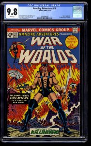 Amazing Adventures #18 CGC NM/M 9.8 White Pages 1st Killraven!