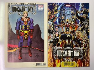 AXE JUDGMENT DAY #1 CVR A + 1:50 JACK KIRBY MARVEL 2022 IN-HAND PROSHIPPER