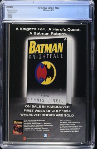 Detective Comics #677 (8/94) Graded CGC 9.6