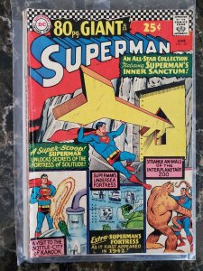 Superman #187 (DC,1966) Condition VG-