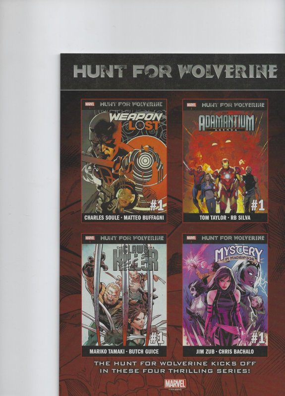 Hunt For Wolverine Elizabeth Torque Variant (2018)