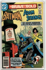 The Brave and the Bold #161 (1980) Adam Strange
