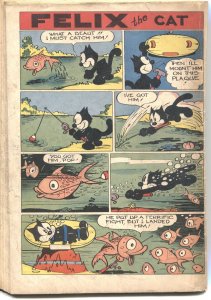 FELIX THE CAT - Four Color Comics #162 1947-FIRE FIGHTER COVER- G/VG