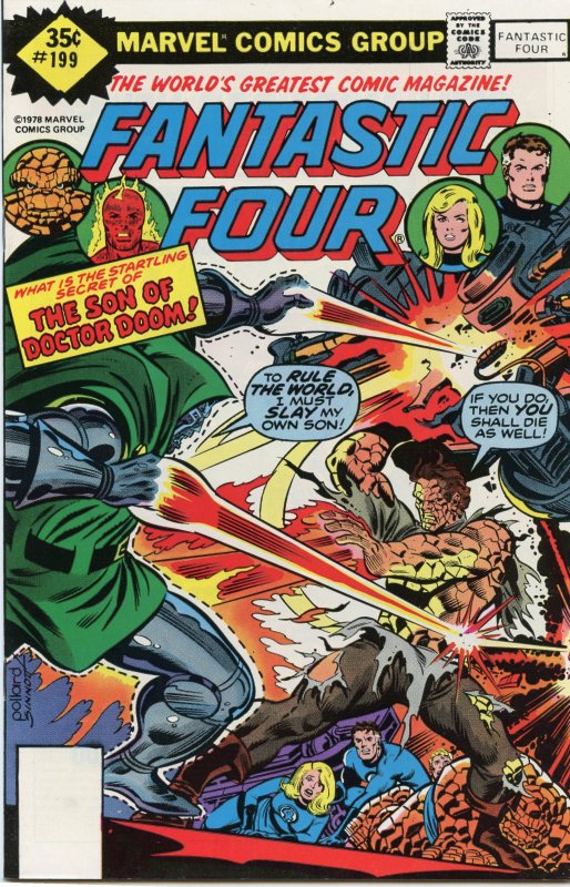 Fantastic Four #199 (1978) VF+ 8.5 Comic Book