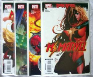 Ms. Marvel Set #39to42 (Jul-09) NM+ Super-High-Grade Ms. Marvel (Moonstone)