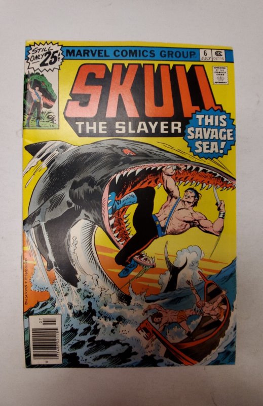 Skull the Slayer #6 (1976) NM Marvel Comic Book J667