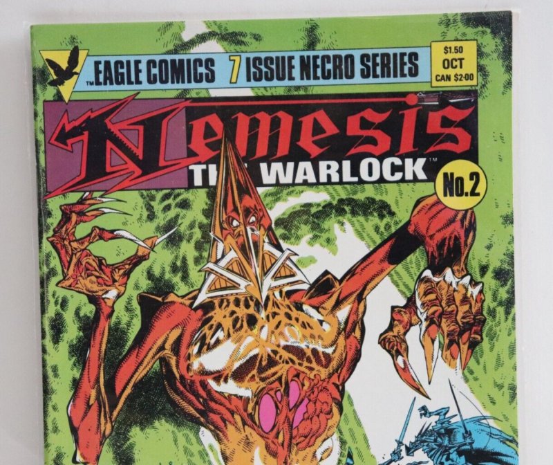 Eagle Comics Nemesis The Warlock #2 1984