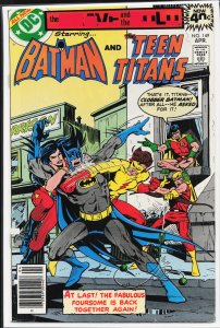 The Brave and the Bold #149 (1979) Teen Titans