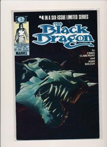 Complete Set! THE BLACK DRAGON 6 issue limited series #1-#6 1985  VF+ (PF50) 