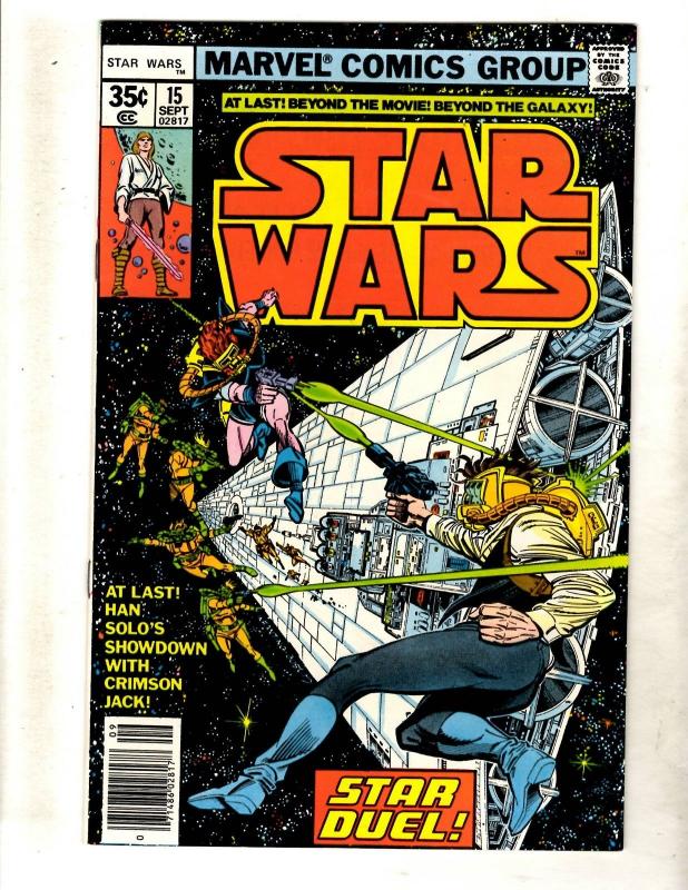 Star Wars # 15 NM 1st Print Marvel Comic Book Jedi Skywalker Solo Chewy JF11