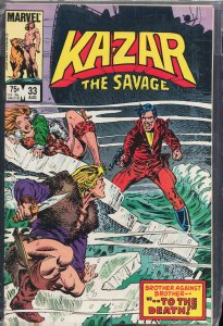 Ka-Zar the Savage #33 (1984) Ka-Zar