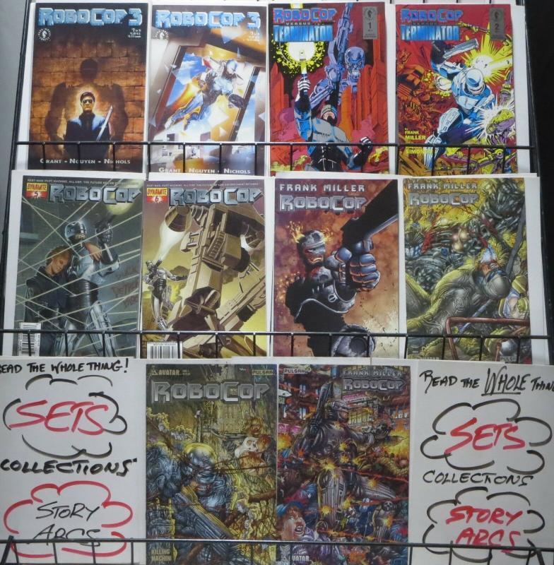 ROBOCOP- THE COMIC COLLECTION! 22 BOOKS! Dead or Alive, you're buying this lot!