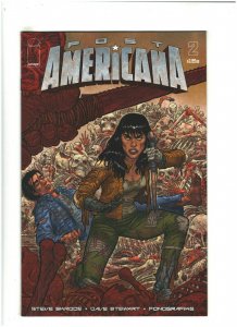 Post Americana #2 NM- 9.2 Image Comics 2020 Steve Skroce