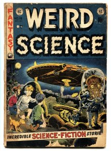 Weird Science #16 Sci-Fi 1952 EC Comics- Wally Wood Flying Saucer cover G