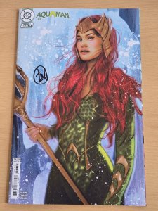 AQUAMAN #3 DC COMICS 2025 TULA LOTAY VARIANT SIGNED W/COA NM