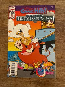 Disney Comic Hits # 2 NM Marvel Comic Book Lion King Timon & Pumbaa 1st Prt RH25 