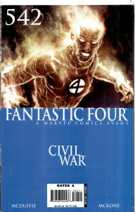 Fantastic Four #542 (2007) Fantastic Four