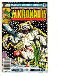 Lot Of 7 Micronauts Marvel Comic Books # 31 32 33 34 35 36 37 Inner Space RJ6