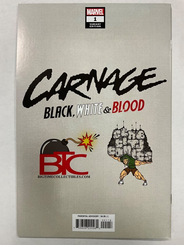 Carnage: Black, White & Blood #1 Ngu Cover B (2021)