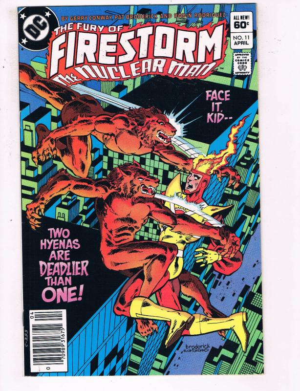 Firestorm The Nuclear Man #11 VF DC Comics Flash TV Comic Book 1983 DE21