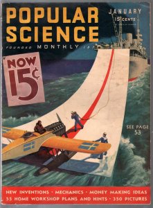 Popular Science 5/1932-futuristic aircraft carrier-Wittmack-Coast Guard-FN