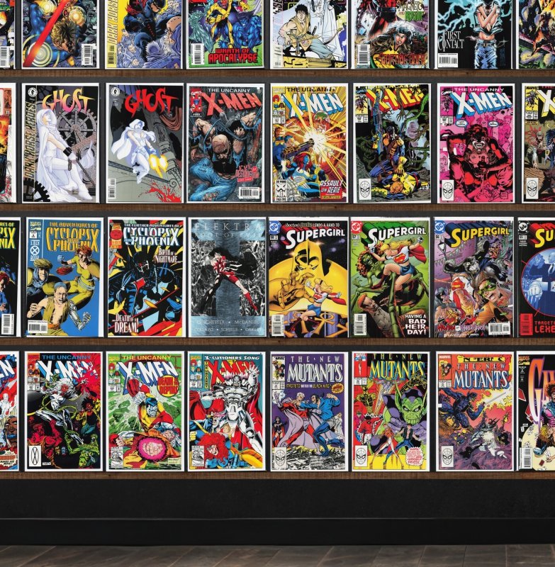 Huge Lot 150+ Comics with The Uncanny X-Men, Cable, Ghost, Supergirl & More!