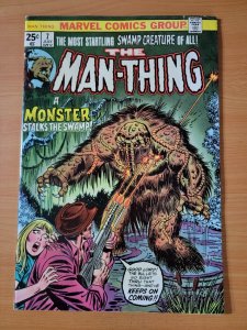 The Man-Thing #7 ~ FINE - VERY FINE VF ~ 1974 Marvel Comics