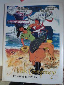 The Mask Conspiracy By Myke Feinman Terry Freedom 1991 Comics Graphic Novel 80pg
