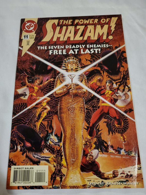 Power of Shazam 11 Near Mint- Cover by Jerry Ordway