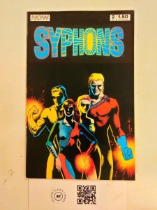 Syphons #2 VF+ Now Comics comic book 23 JW66
