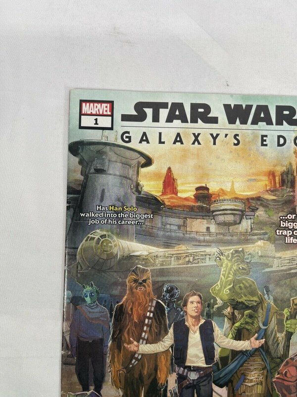 Star Wars Galaxy's Edge #1 Marvel Comic 1st Print 2019 unread